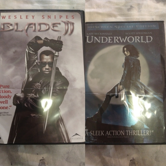 2 DVD combo Underworld an Blade 2 movie - Picture 8 of 8
